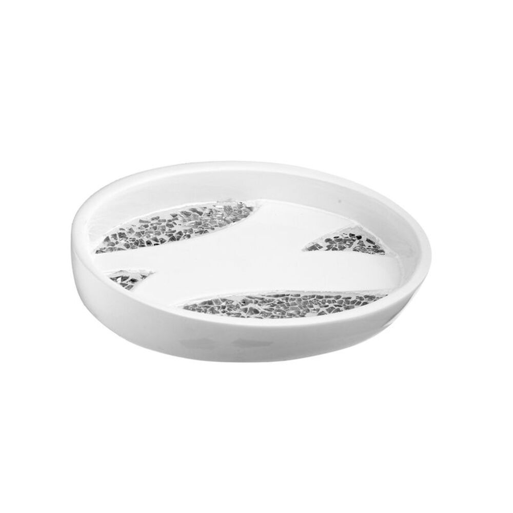 Popular Bath White Sinatra Bath Decor Accessories, Premium, Durable, Acrylic